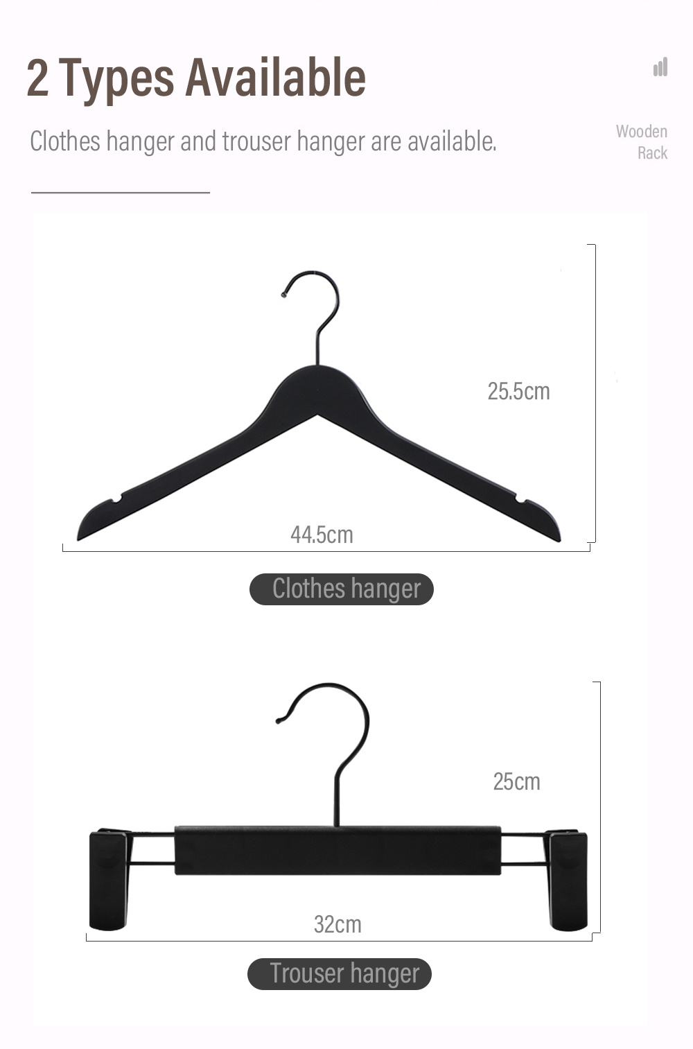 Premium-Wooden-Hanger-Matte-Black-Wood-Trouser-Rack-6